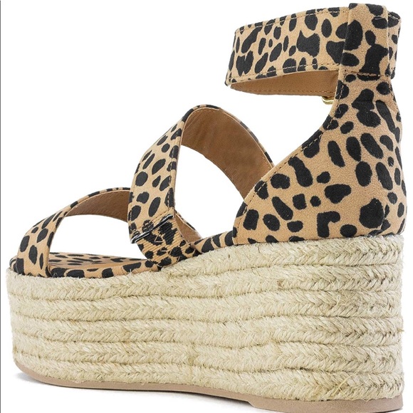 Women’s platform wedge Espadrille Sandals - Picture 3 of 5
